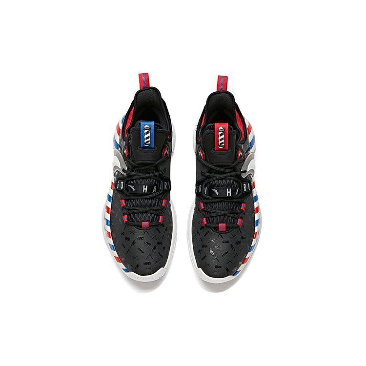 Anta GH2 Low Basketball Shoes Men Sneakers Black White Red 112111103-6