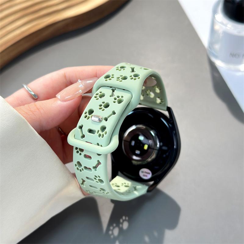 Engraved Watch Band, Soft Breathable Sport Strap 18/20/22MM Compatible with Amazfit Huawei Samsung oppo xiaomi