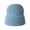 Solid Color Light Version Knitted Hat In Stock Simple and Versatile Warm Woolen Hat  Large Head Circumference Cold Hat
