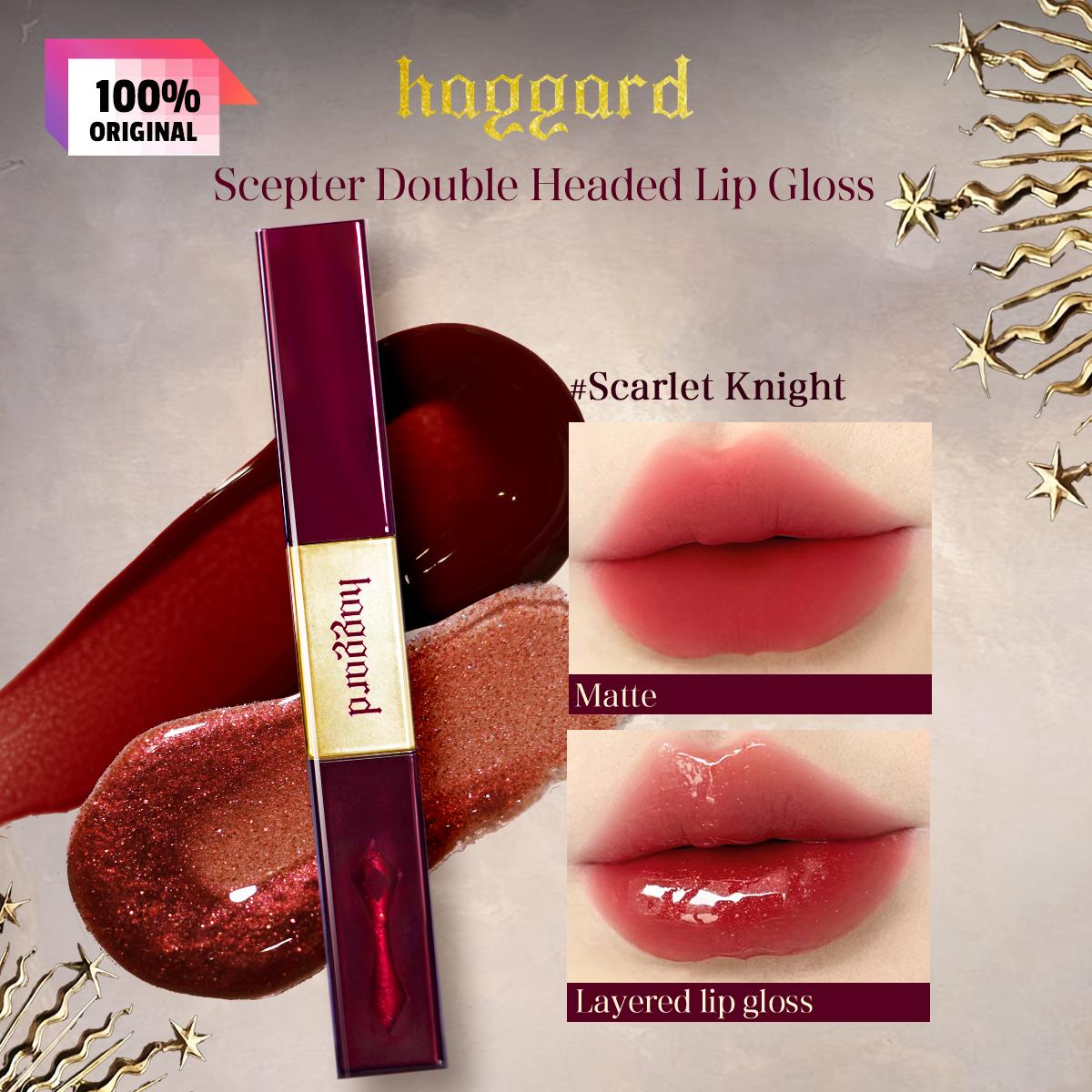 Haggard scepter Double headed lip gloss  4.2g/0.15oz 06 Scarlet Knight