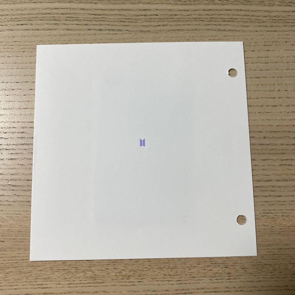 [USED] BTS MEMORIES OF 2018 Blu-ray V Taehyung Trading Card