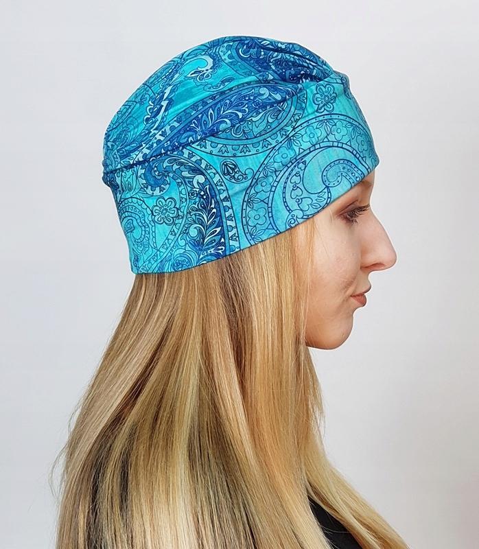 Turban Damski Jasmina Z Bambusa 215 Czapka Wiosenna Także Po Chemioterapii