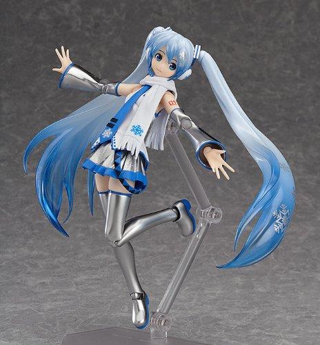 Figma Personaj Seria vocală 01 Hatsune Miku Snow Miku figură mobilă pictată ABS&PVC fără scară