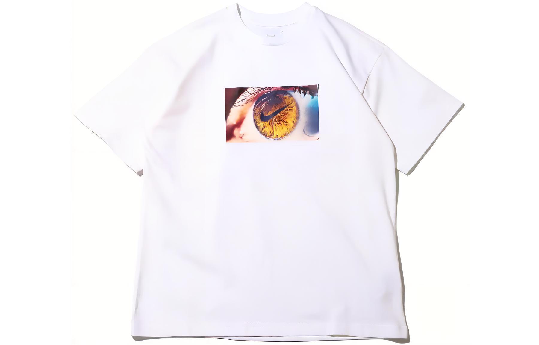 

Nike T Shirts Men s White Crew Neck Moderate Straight Fit DX5832-100 XL