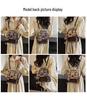 Textured Retro Women's Backpack Purse - 2025 Fashion Single Shoulder Crossbody Bag