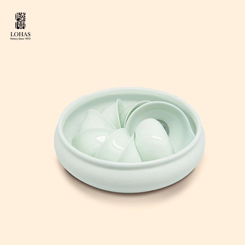 Lubao Quanshi Celadon Ice Crack Kung Fu Tea Set