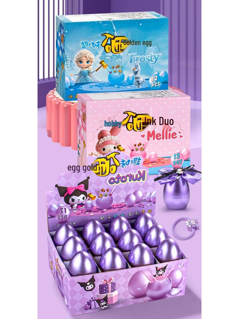 Golden Egg Smash Surprise Game for Kids - Creative Festival Gifts for Boys and Girls