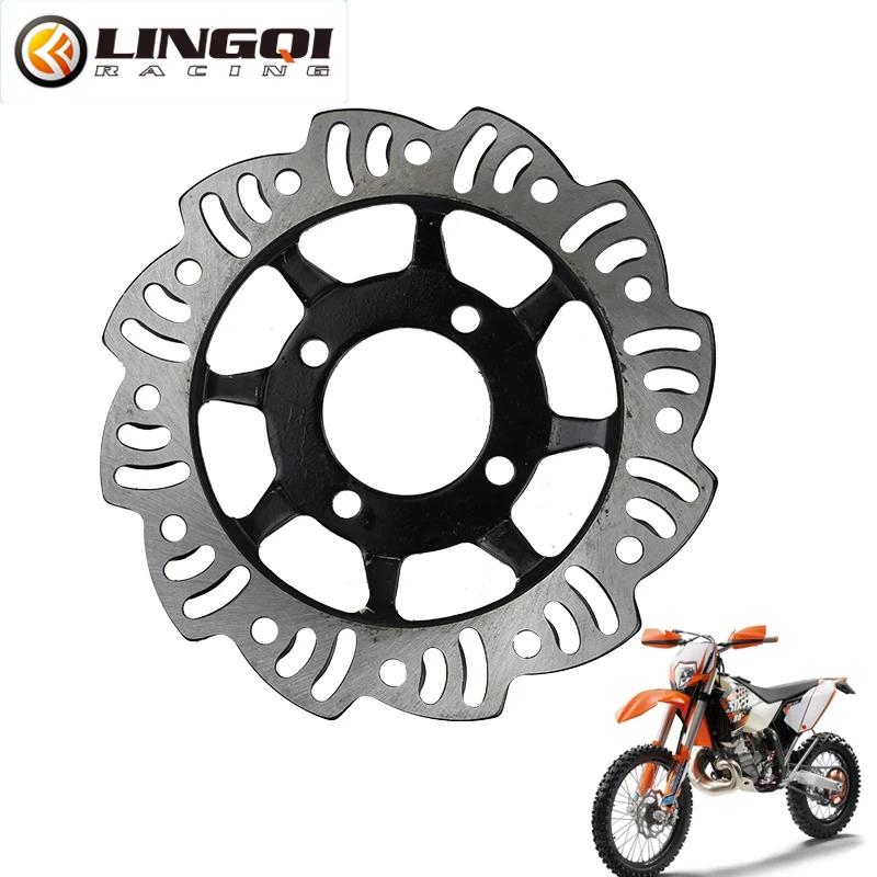 

LINGQI RACING Rotor Plate Disc Brake Pad Left Right Brakes 190mm For 110cc 1250cc Dirt Pit Bike BBR TTR CRF50 Off Road Motocross