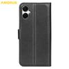For Samsung Galaxy A06 5G Wallet Case Litchi Texture Shockproof Leather Flip Stand Phone Cover
