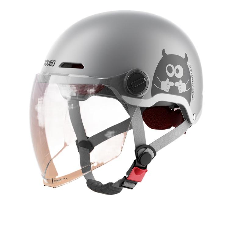 Electric Car Helmet Couple Four Seasons Universal Battery Motorcycle Men's Half Helmet Helmet