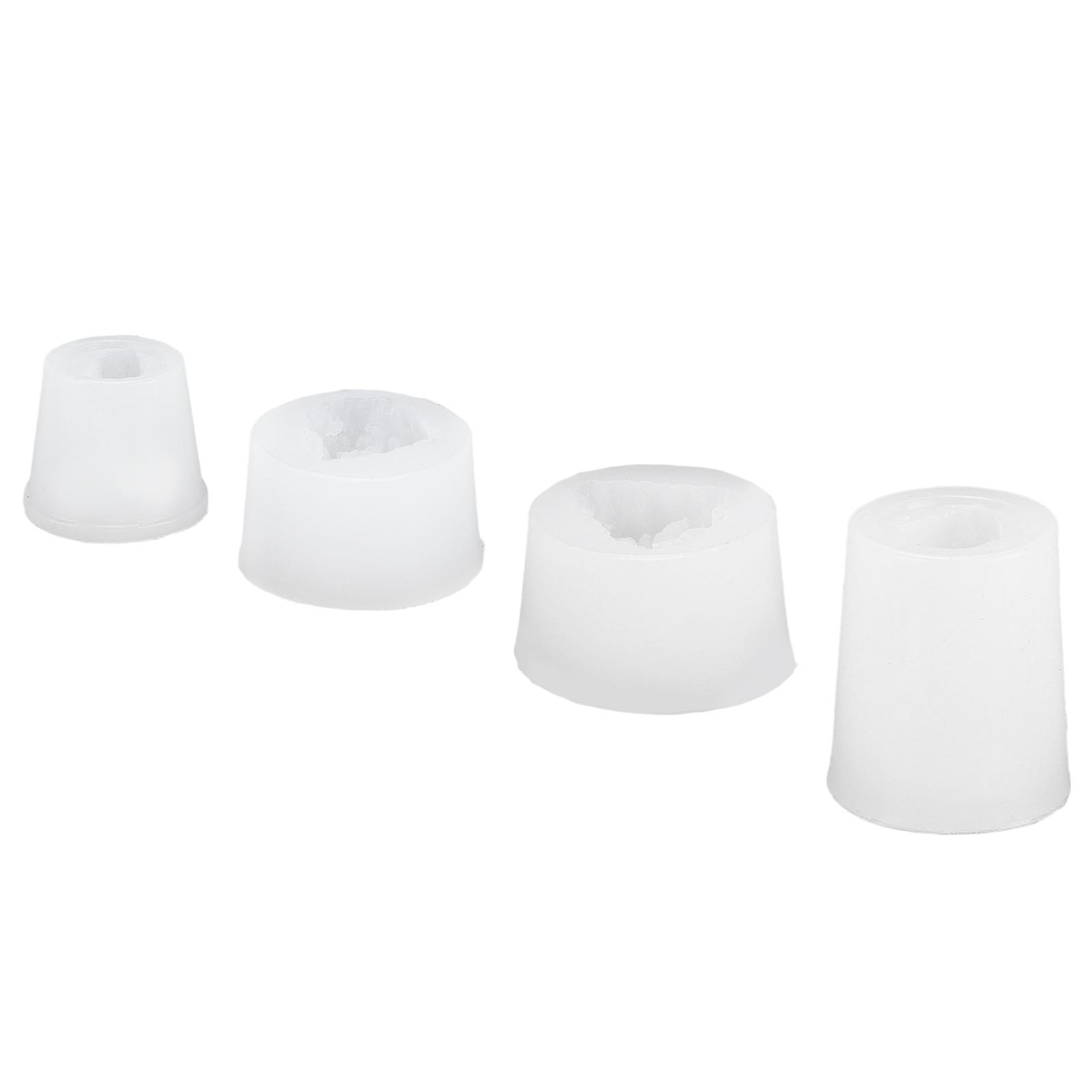 

4 шт. Силиконовые формы Камень Рокарий Формы Эпоксидная смола Капля Клей DIY Декоративные формы