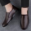 2024 High Quality Male Comfortable Gents Shoes Genuine Leather Mens Slip On Business Shoes New Classic All-match Mens Loafers