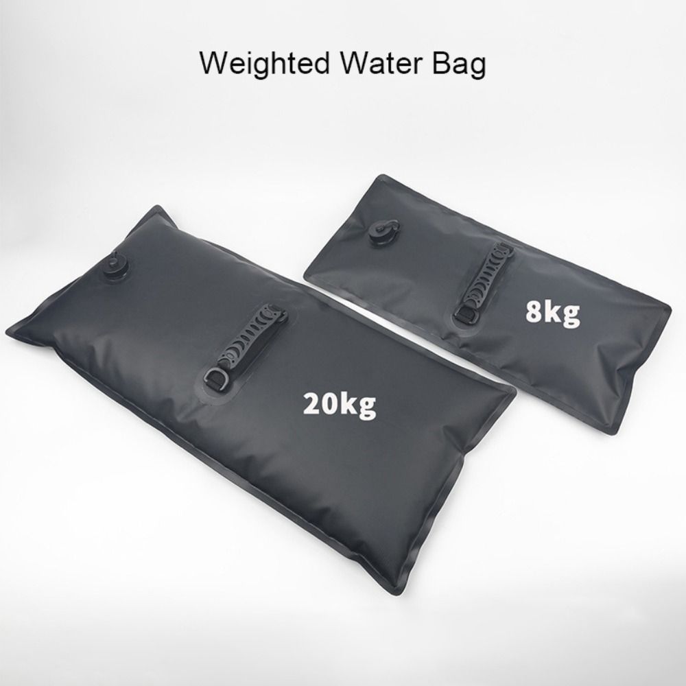PVC Fixed Gravity Water Bag 8kg 12kg Weighted Water Bag Portable Outdoor Water Bag  Camping