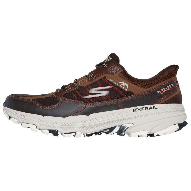 Skechers Go Run Trail Altitude 2.0 Comfortable Low-Top Running Shoes Men sneakers Brown 220762-BROR 42.5