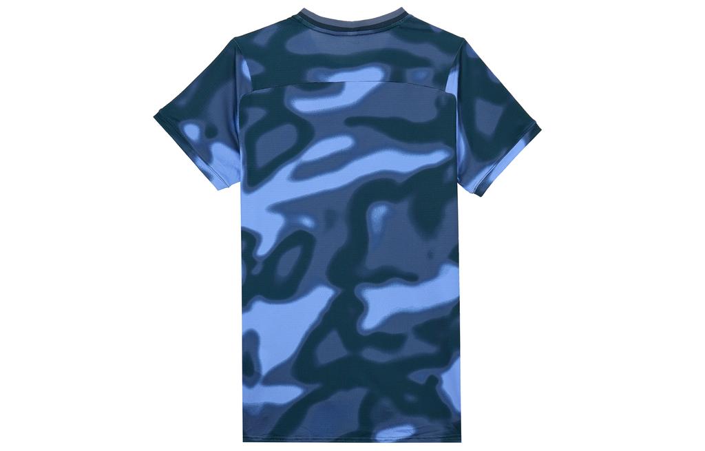 Nike Dri Fit T Shirt Men's Blue Black FQ2109-494