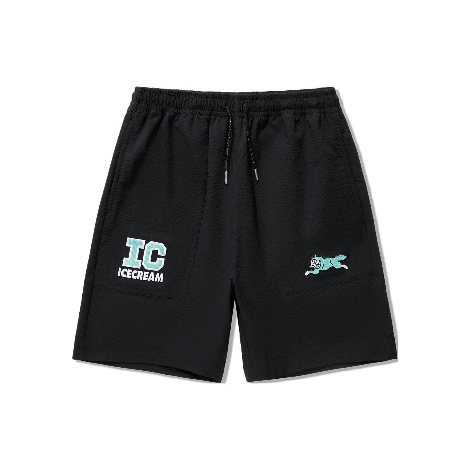 Li Ning x ICECREAM Повседневные шорты мужские Черные AKSU795-2 XL