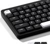 XVX Black Keycaps PBT Keycap WOB Keyboard Keycaps Compatible with and MX Switch Mechanical Keyboards Keycaps Only Low-Profile - Double-Shot Set,