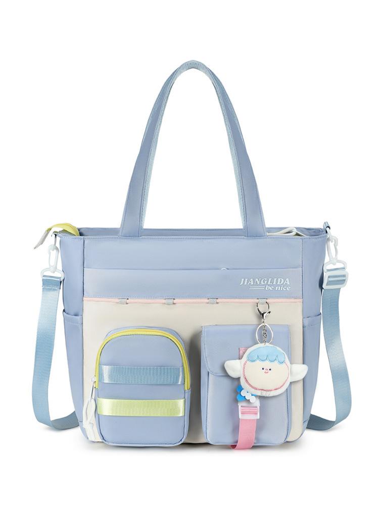 Schultasche Mädchen Leicht Grundschüler Niedliches Sommer-Mädchen Große Kapazität Kinderrucksack Mittelschule Realschule Rucksack