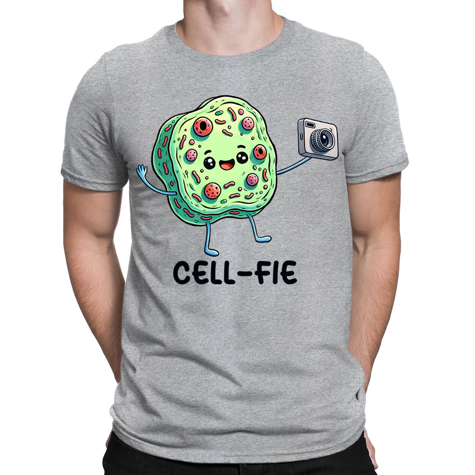 

CellFie Biology Science Chemistry Funny Humor Selfie Mens T-Shirts #BAL XL