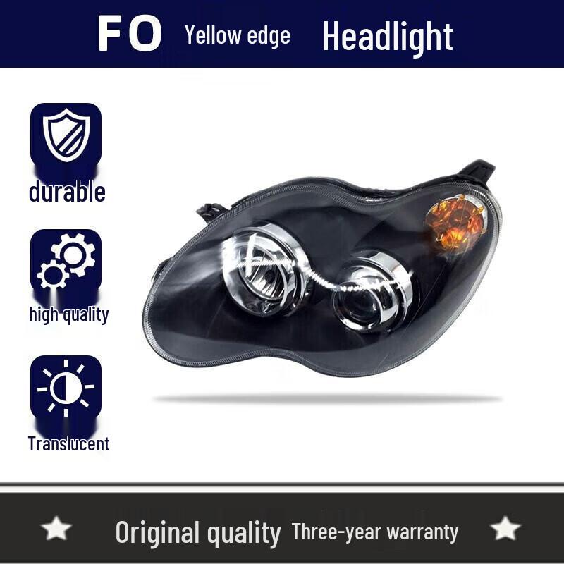 BYD F0 Front Headlight Assembly - Single Piece Packaging