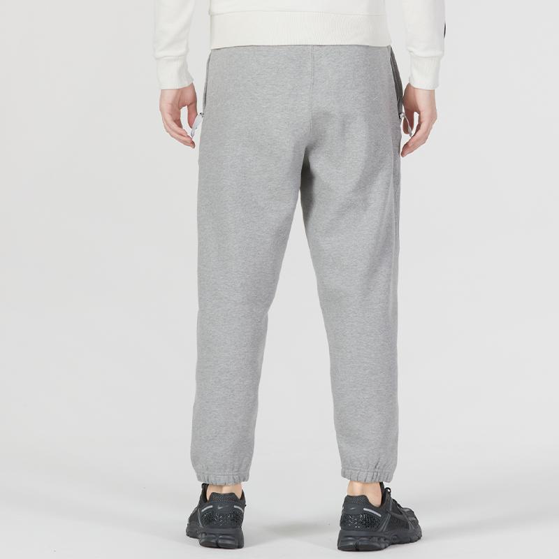 Nike Solid Color Logo Jogger Knit Pants Men Bottoms Grey DX1365-063