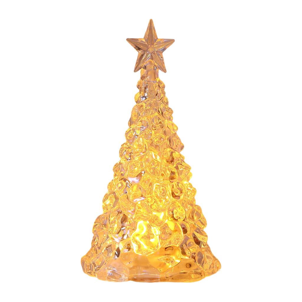 Christmas Decorations Luminous Crystal Christmas Tree Desktop Window Display Children's Christmas Gift