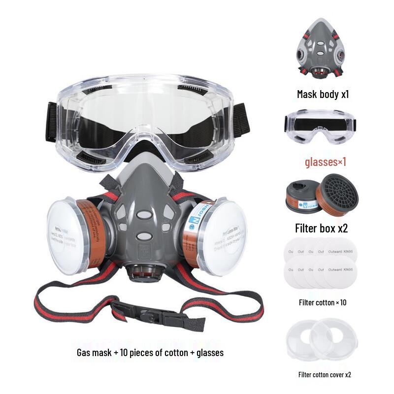 Brangdy Half-Face Respirator Kit Standard
