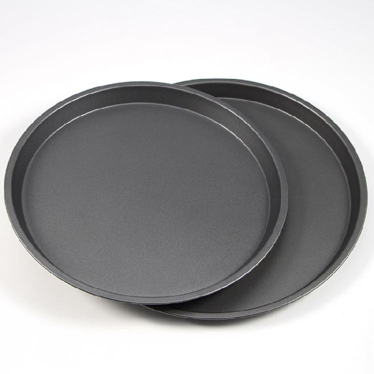9/10/11/12-Inch Pizza Baking Tray for Home Kitchen Oven Microwave Restaurants