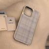 Suitable for blue plaid16Apple17promax Phone case iphone14Epoxy13Korean Style15Electroplating Huawei