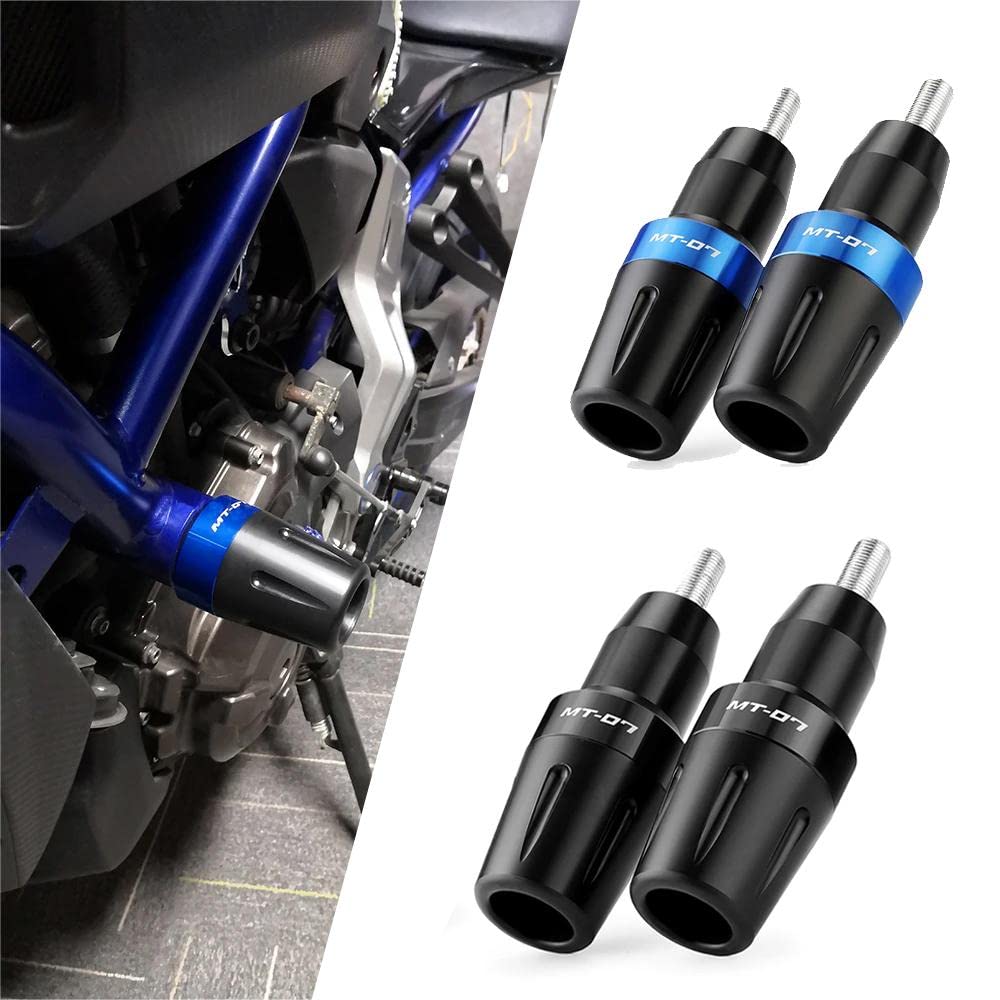 FOR MT07 Tracer Tracer 700/GT 7 FZ07 2014-2023 Frame Slider Crash Protector Motorcycle Accessories Drop Protection Engine Pad (Type Blue)