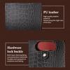 Portable Leather Wine Bottle Carrier Bag High End Packaging for Outdoor Events and Dinner Parties