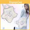 Star Kitty Shaped Cartoon Plush Bag With Adjustable Shoulder Straps For Students