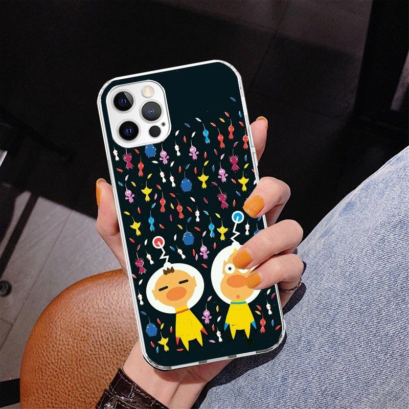 Game P-PikminS 4 Phone Case For iPhone 17 Air 16 Pro Max 16E 15 + 14 Plus 11 12 13 Mini 7 8 SE Gift Print Cover Fundas
