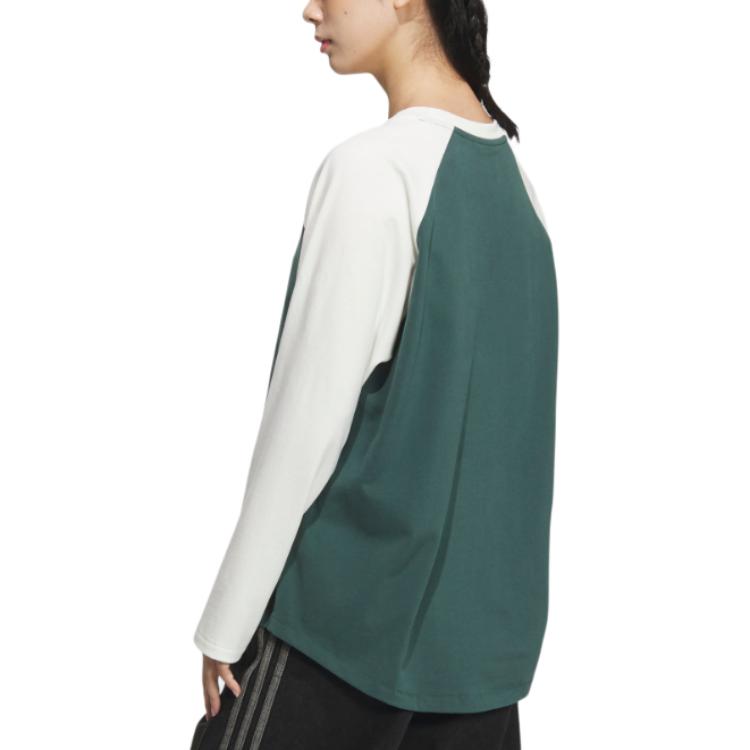 Adidas Originals Adi Color Raglan Sleeve T Shirt Women's Green JM8050