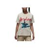 Jordan Crew Neck Pullover Letter Print Short Sleeve Knit T-Shirt Women Tops HJ0130-133