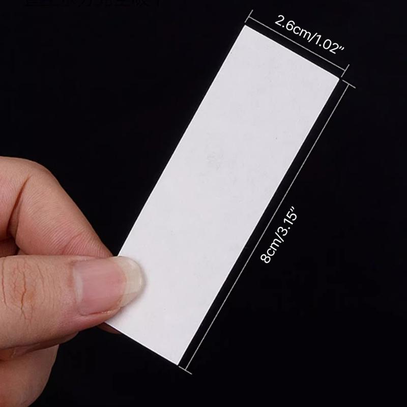 100pcs Flute Saxophone Clarinet Button Absorbent Paper Clean Care Sheet Paper