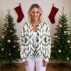 Women'S  Sweater Cute Fun Printing Sweater Fall And Winter Long Sleeve Knitted Sweater