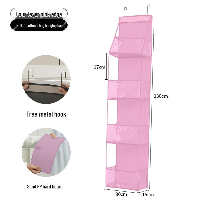 Crossover PVC Hanging Storage Bag for Toys, Underwear & Sundries