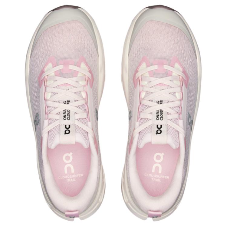 On Cloudsurfer Trail 2 Comfortable Versatile Supportive Breathable Running Shoes Women sneaker Pink 3WF30104791