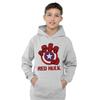 Captain America Childrens/Kids Red Hulk Shield Heather Pull Over Hoodie