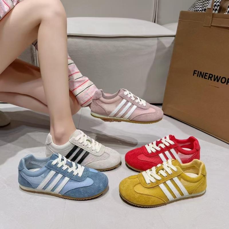 Mesh Breathable Thin Women's Shoes New Summer Hollow Mesh Shoes Casual Sports Shoes