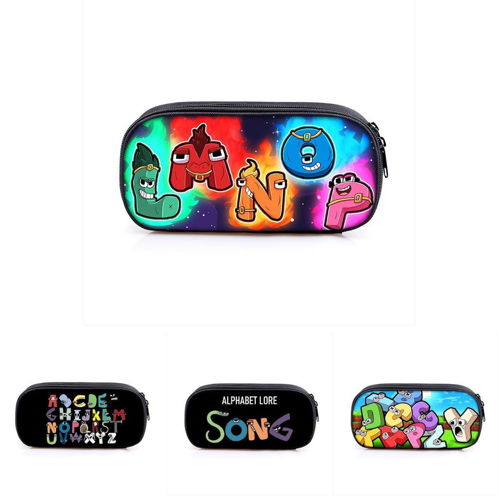 Piórnik Alphabet Lore Duża Pojemność Torba Saszetka Dla Uczniów Prezent