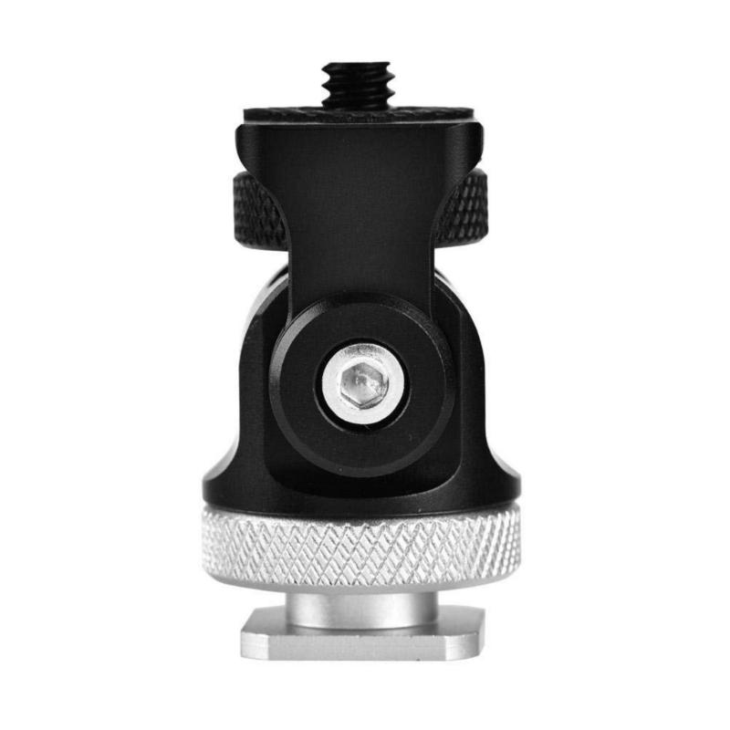 Mini Hot Shoe Stand Snails Tripods Mount for DSLR Cameras Featuring Adjustable Damping for Enhanceds Stability