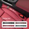 Car Stickers For Alfa Romeo 2Pcs Car Seat Gap Filler Strip Soft Pads Leather Car Styling Spacer For Alfa Romeo Giulietta Mito 15