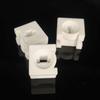 Wear-Resistant, Pressure-Resistant Alumina Ceramic Square Block and Single-Hole Insulator