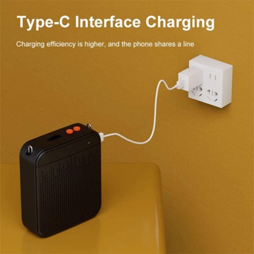 K5 Wireless Voice Amplifier FM Radio Sound Amplifier Bluetooth Speaker for Noisy Environment