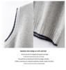 Women's Early Autumn Cashmere Knit Vest - Round Neck Sleeveless Cardigan Pullover
