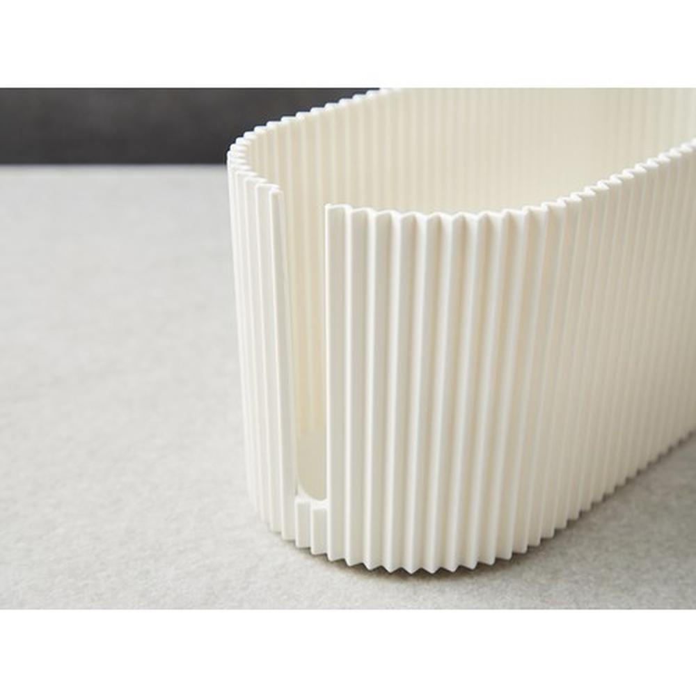 Modern Multi-Purpose Cable Management Storage Box Ivory