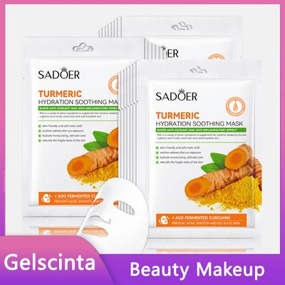 Mascarilla calmante e hidratante de cúrcuma SADOER