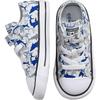Converse Chuck Taylor All Star Comfortable Versatile Low Top Walker Shoes Baby sneaker White Blue Gray 766892C
